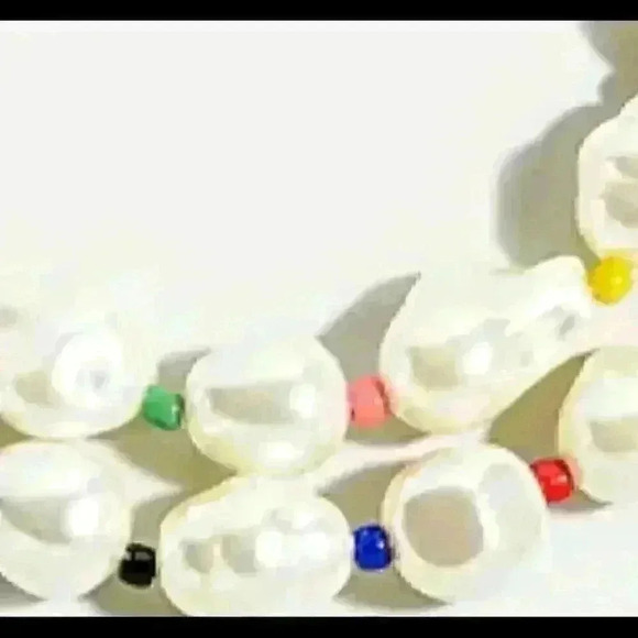 J Crew Rainbow Pop Pearl Necklace - Picture 2 of 6
